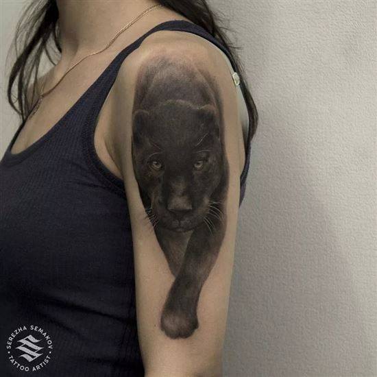 Основные значения татуировки пантера