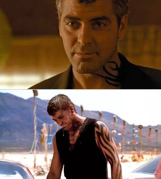 Джордж Клуни в молодости от заката до рассвета